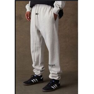 FEAR OF GOD ESSENTIALS Light Oatmeal Sweatpants Joggers Men's Medium M